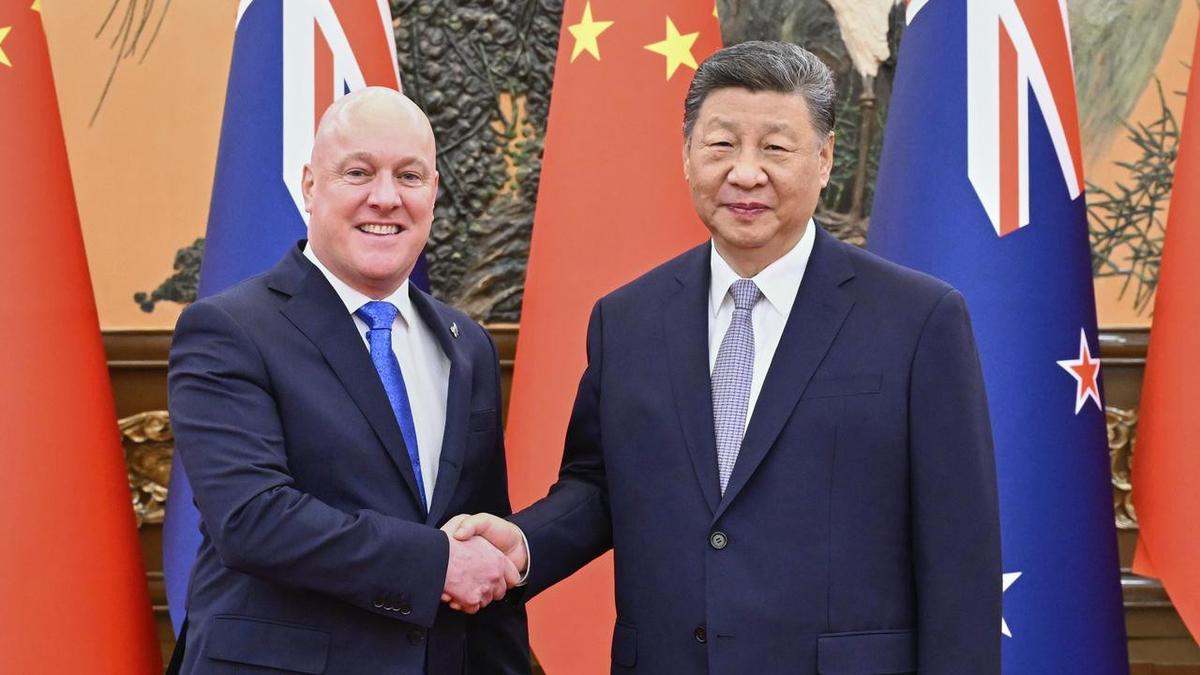 NZ's Luxon praises Xi after rare Beijing bilateral
