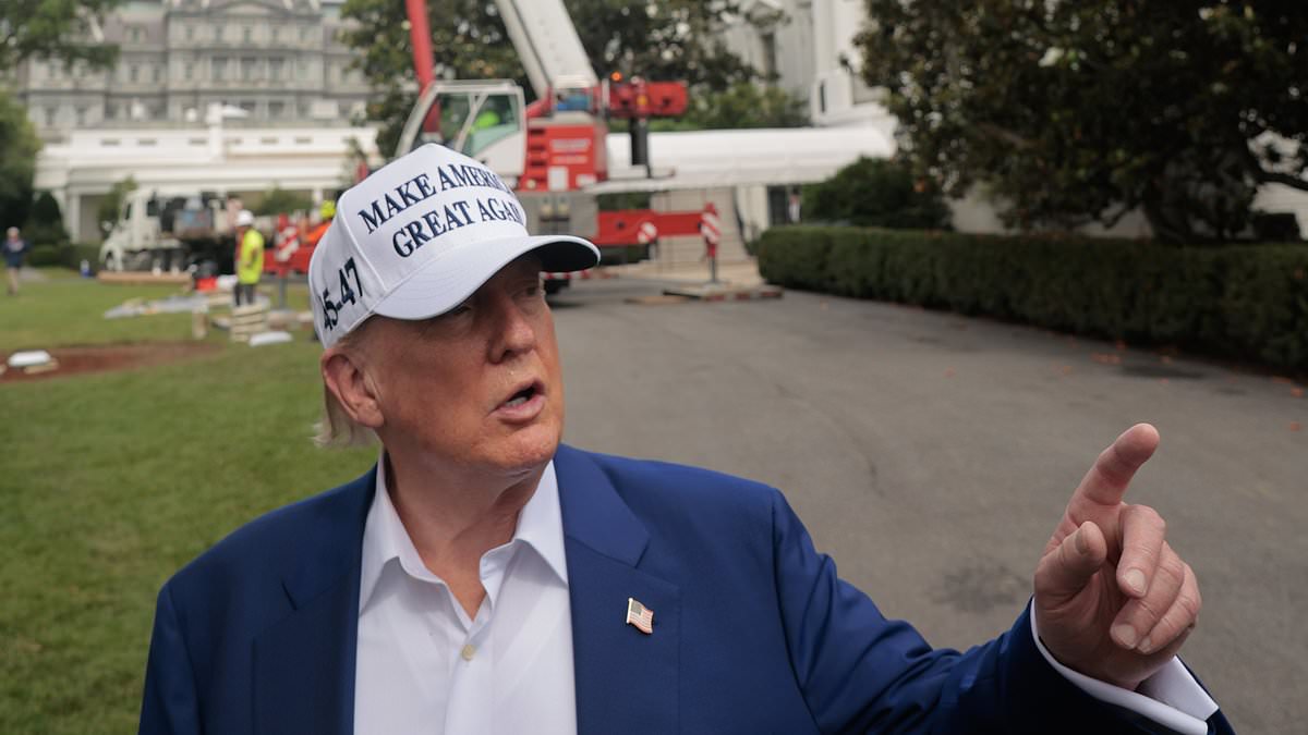 Trump's self-funded $100K on White House update