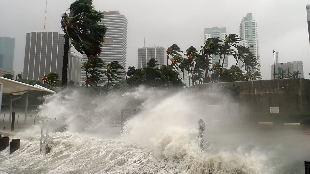Hurricane trackers warn 39m Americans of 'tropical trouble' forming off US coast