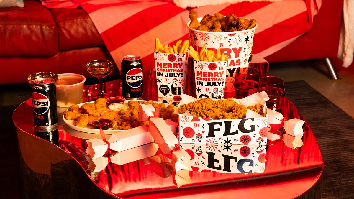 KFC Australia makes epic 'Christmas in July' menu announcement