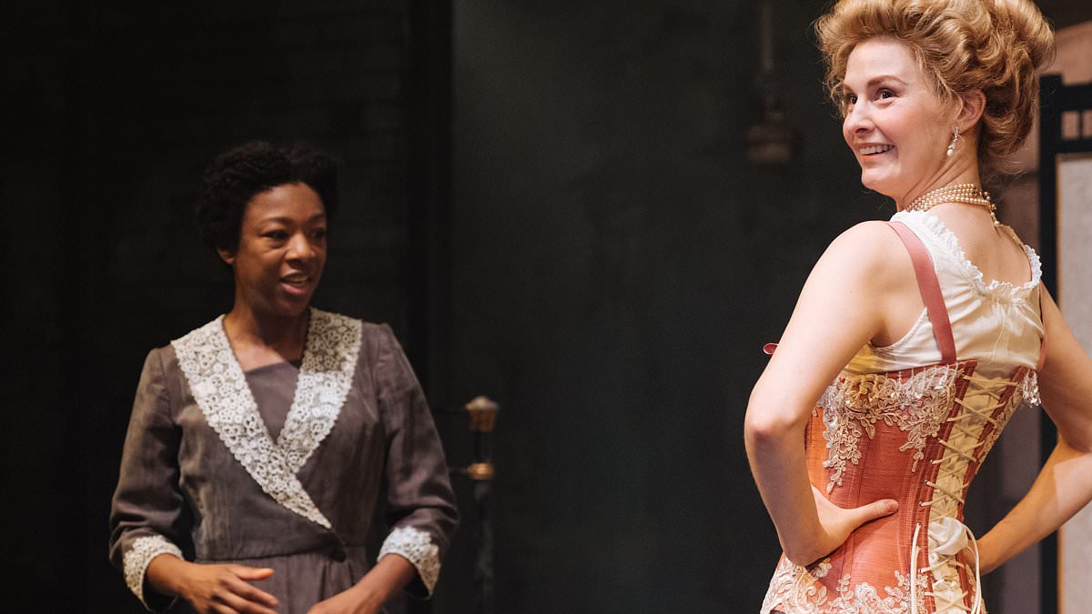 Orange Is The New Black's Samira Wiley is a revelation as a lovelorn New York seamstress, putting all her passion into lacy lingerie, in Lynn Nottage's exquisite Intimate Apparel