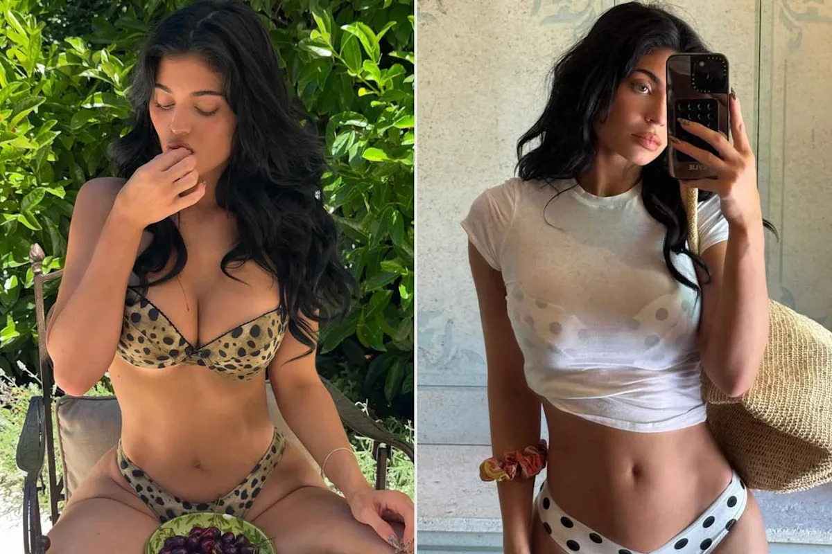 Kylie Jenner Continues Her Italian Vacation After Lauren Sánchez and Jeff Bezos' Wedding in a Slew of Sexy Swimwear