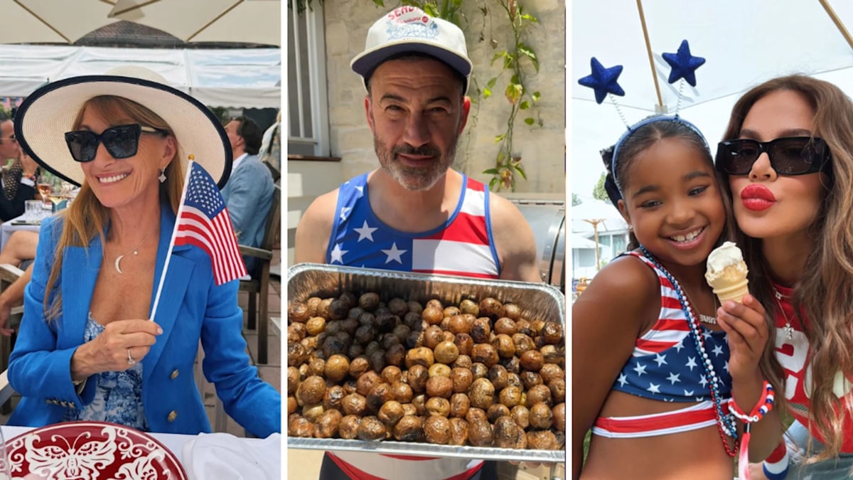 Celebrities celebrate Fourth of July: See photos from Jimmy Kimmel, Jane Seymour and more