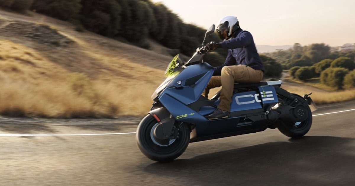 BMW ups the ante with the fastest, most powerful electric maxi-scooter