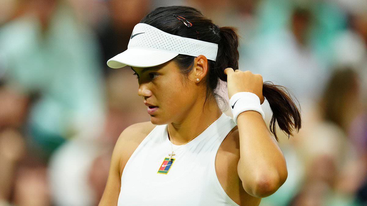 Wimbledon chiefs hit back at Emma Raducanu after star took swipe at organisers in pointed remarks following defeat by Aryna Sabalenka