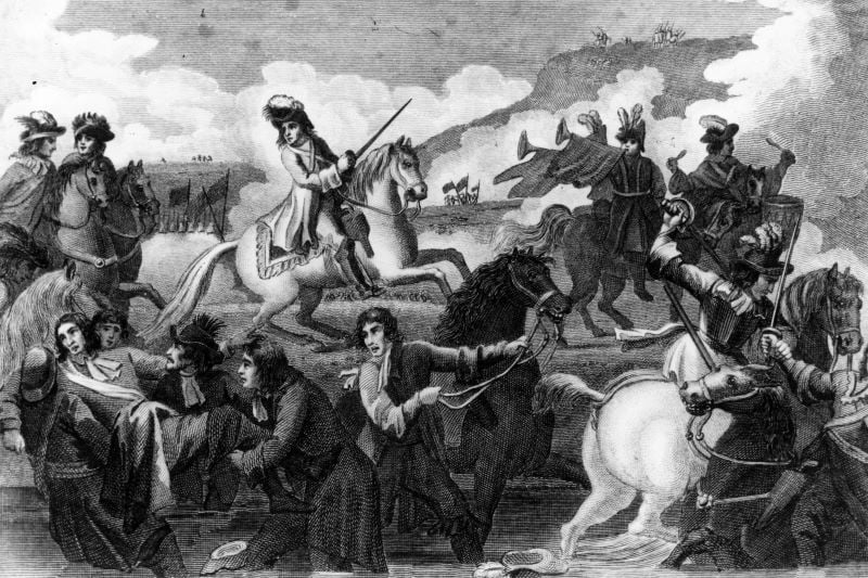 Battle of the Boyne: Catholic troops were &quot;dead drunk,&quot; firsthand account reveals