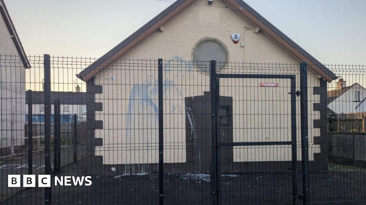 Orange Hall paint attack in Rasharkin being treated as hate crime