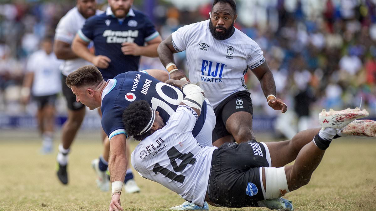 Townsend rues indiscipline as Scotland suffer costly tour defeat against Fiji