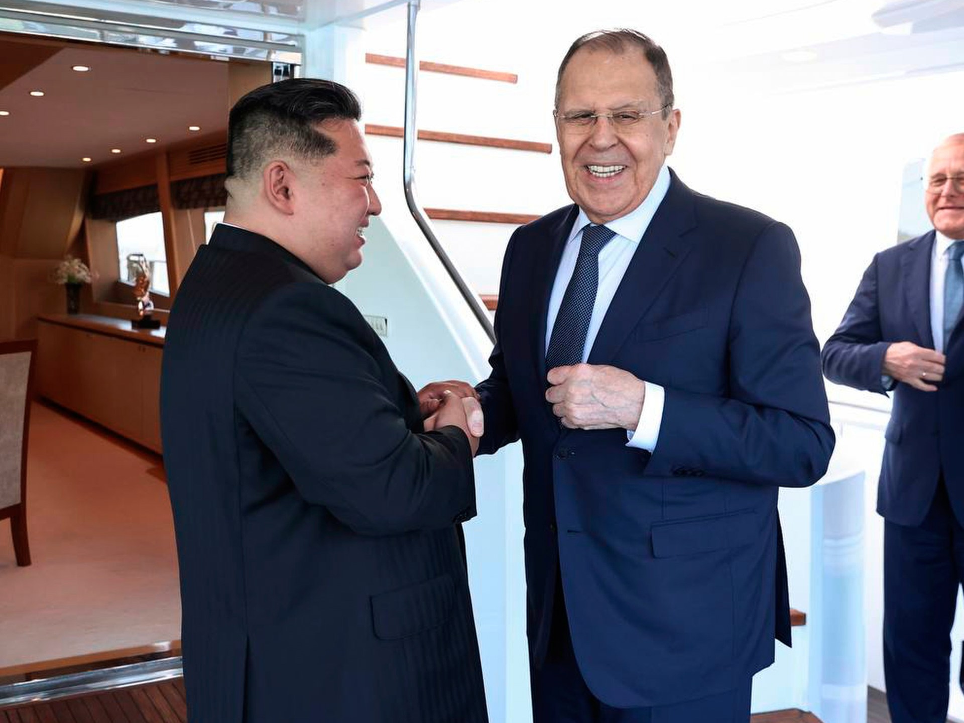 Russia’s Lavrov meets Kim Jong Un in North Korea with Ukraine war at fore