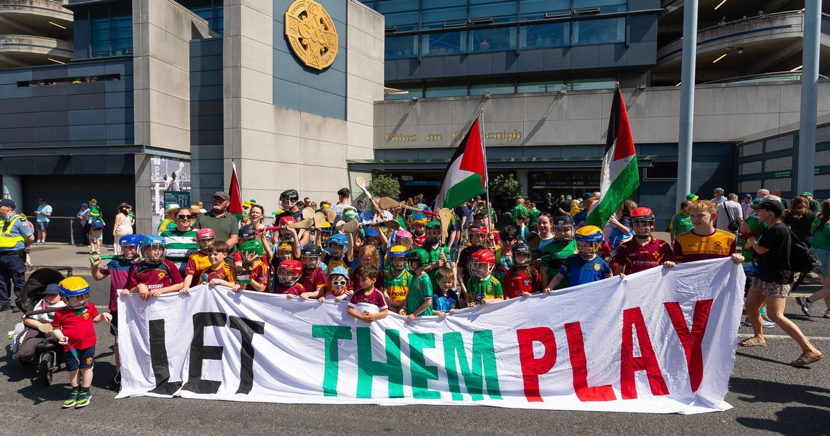 Children appeal to let 33 Palestinian kids into Ireland for GAA tour