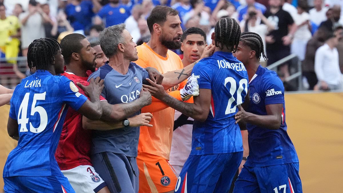 Luis Enrique breaks silence on apparent 'SLAP' on Joao Pedro
