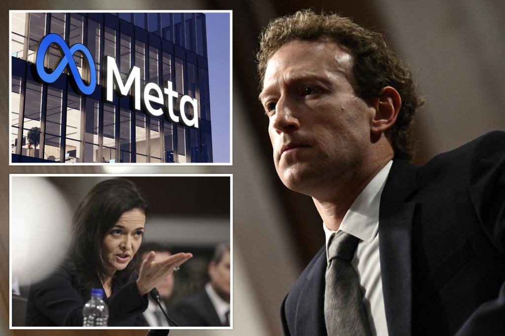Meta shareholders look to haul Zuckerberg, former COO to court over...