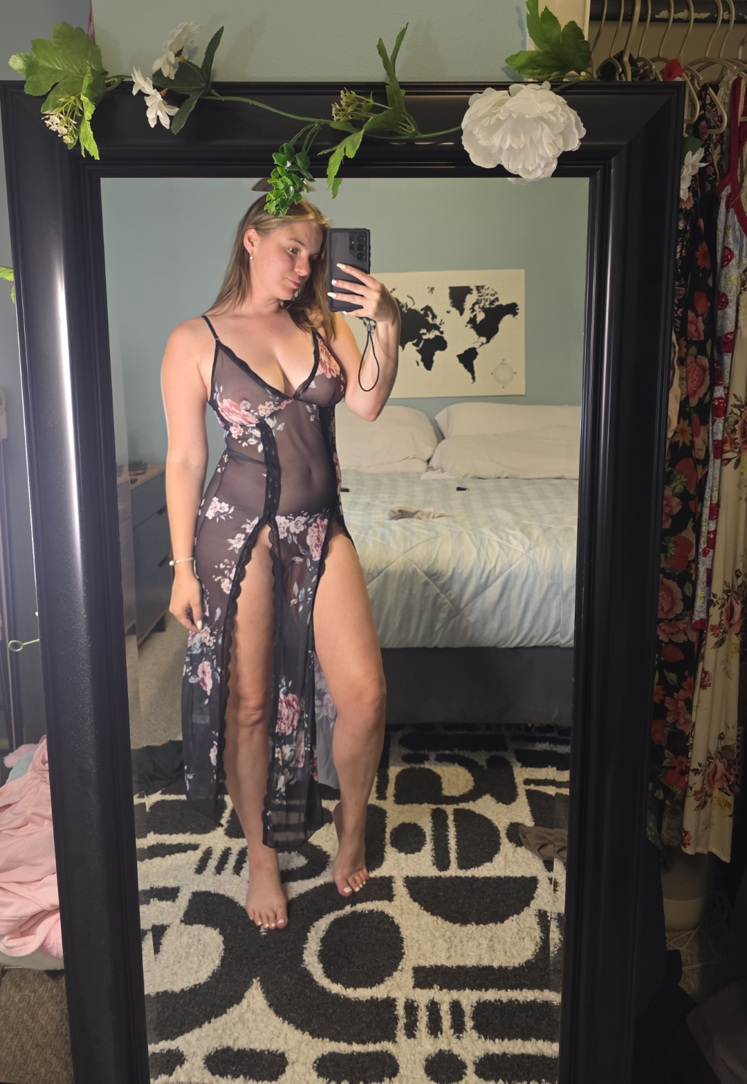 Sheer tight dress