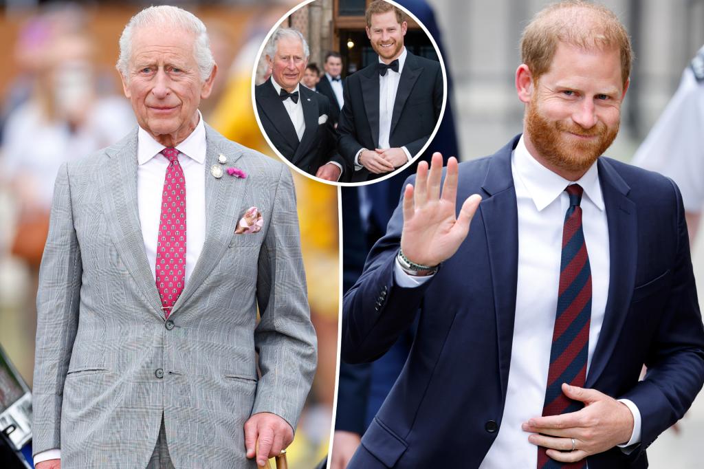King Charles is 'cautious and wary' of Prince Harry’s latest...