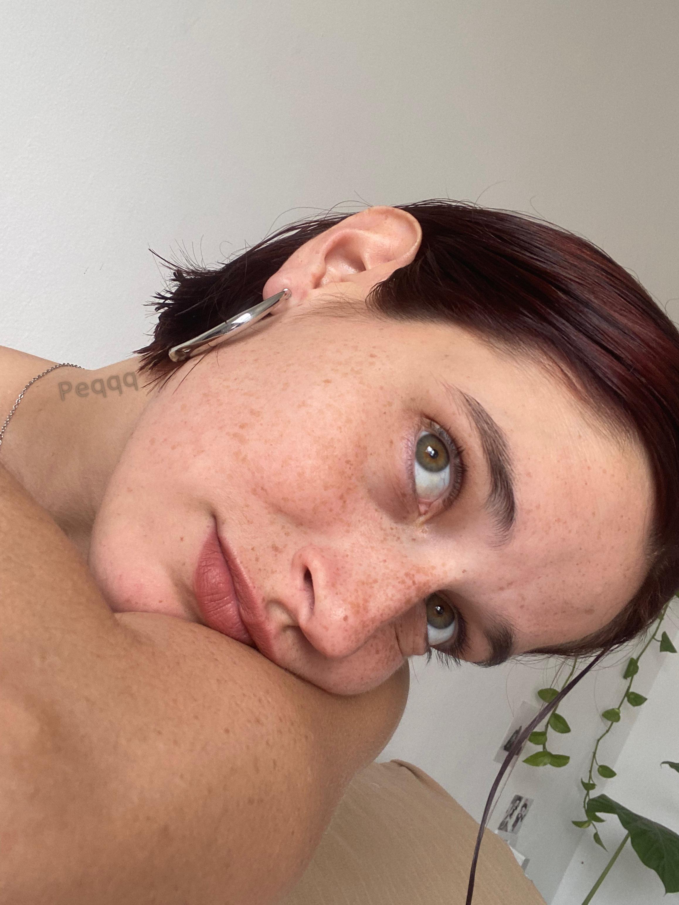 My freckles and I daydreaming as always