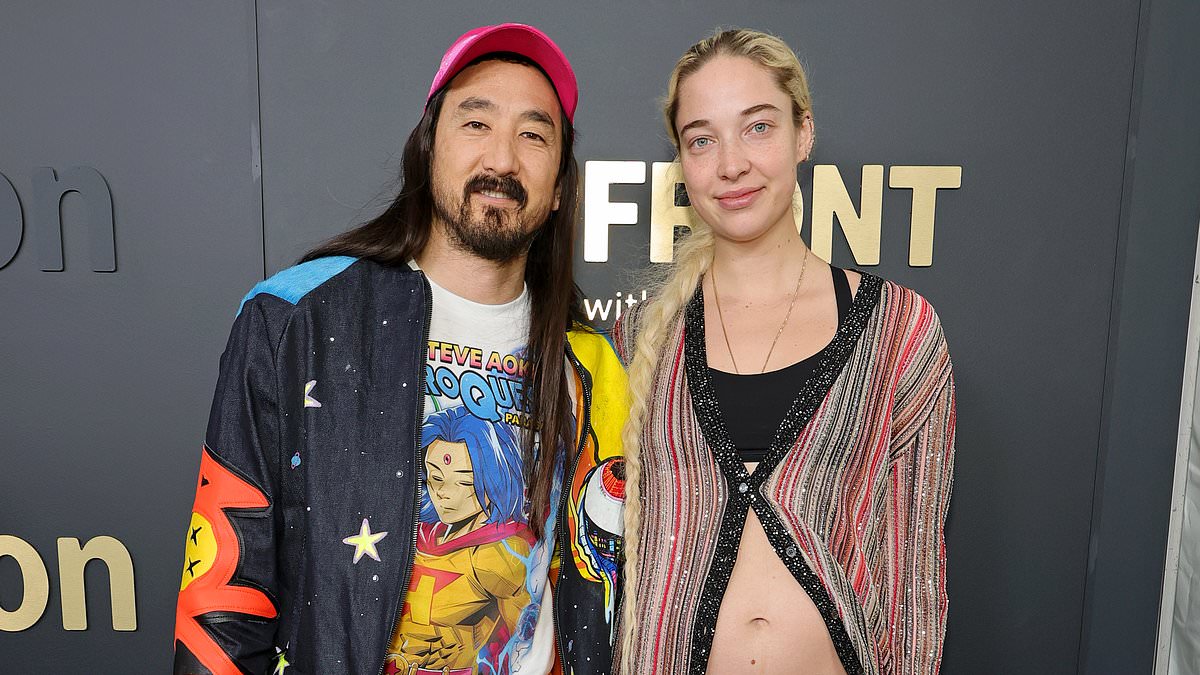 Steve Aoki reveals wife Sasha has given birth in emotional post