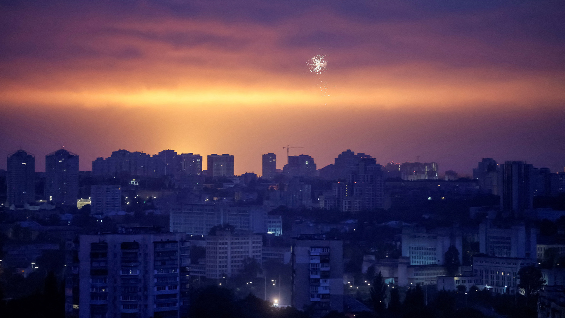Video shows multiple blasts across Kyiv during deadly Russian attack