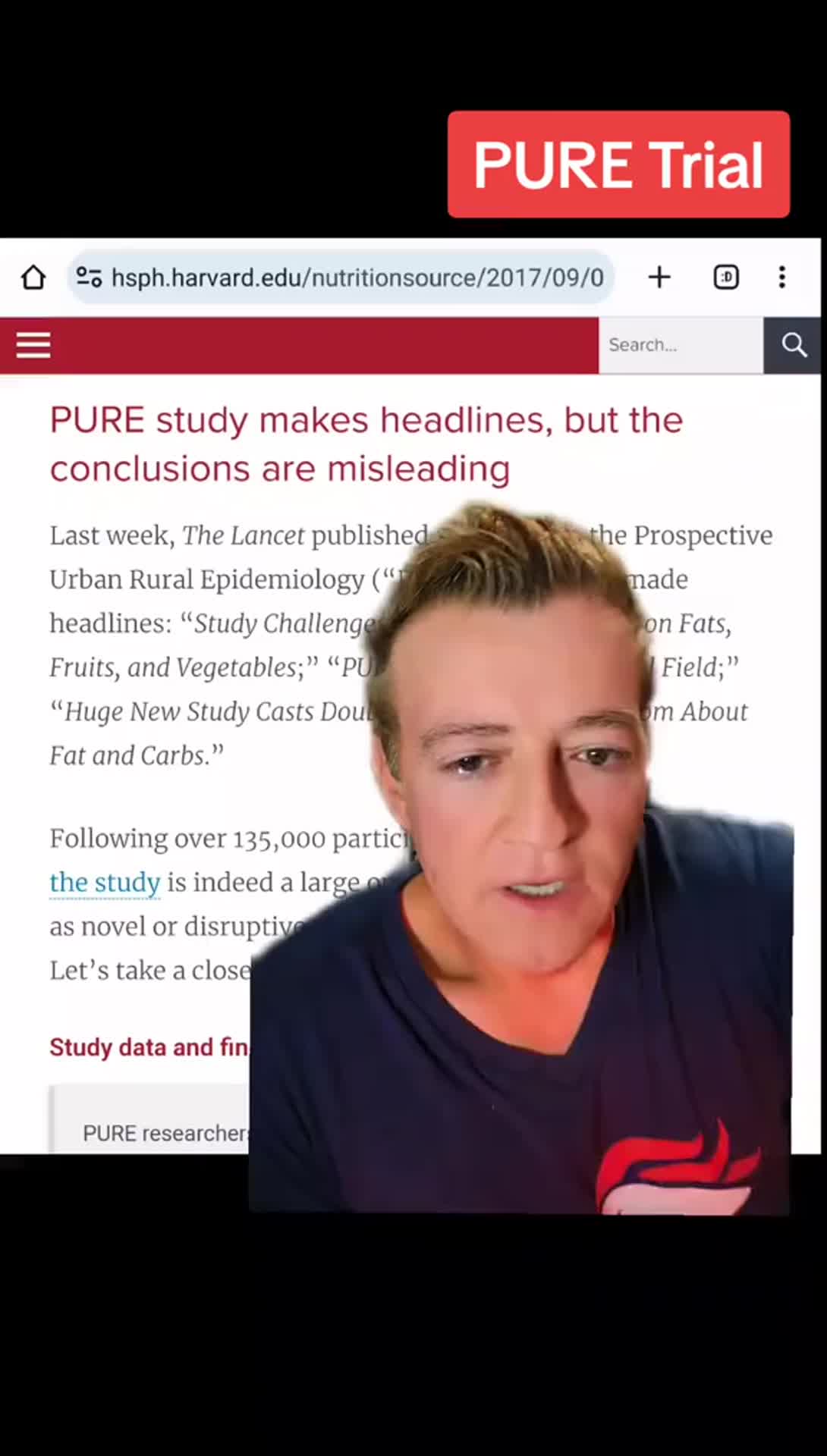 The PUREc Trial datac is very flawed and they reached unfounded conclusions. #PURETRIAL #PURE #study #data #greenscreen