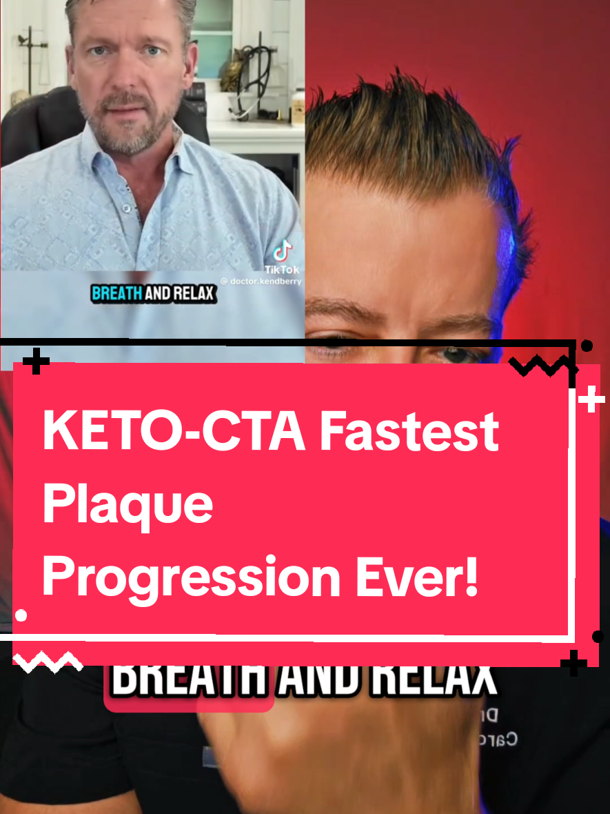 Lean, metabolically healthy people on a keto diet with insanely high LDL cholesterol had some of the fastest and worst plaque progression that we have ever seen. Clearly there is a group of influencers that profit ls from perpetuating such lies about the keto diet. They want to keep you unhealthy so they can sell you more nonsense. This latest KETO-CTA trial just confirms what over 120 years of data on cholesterol has been showing us. Keep your LDL-C lower to live longer and healthier.