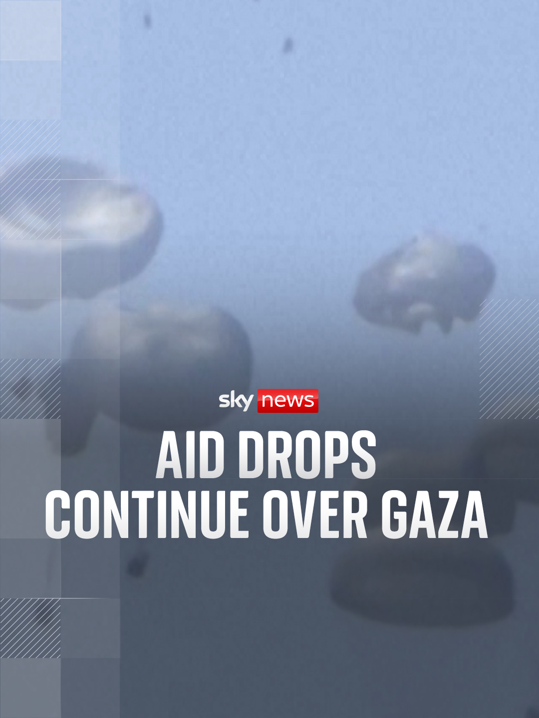 Aid drops continue over #Gaza but hunger continues to rise Aid groups and #Palestinians have said changes from aid drops are only incremental. Many Gazans still can't access food, with hoarding, reselling and a breakdown of law and order rife.
