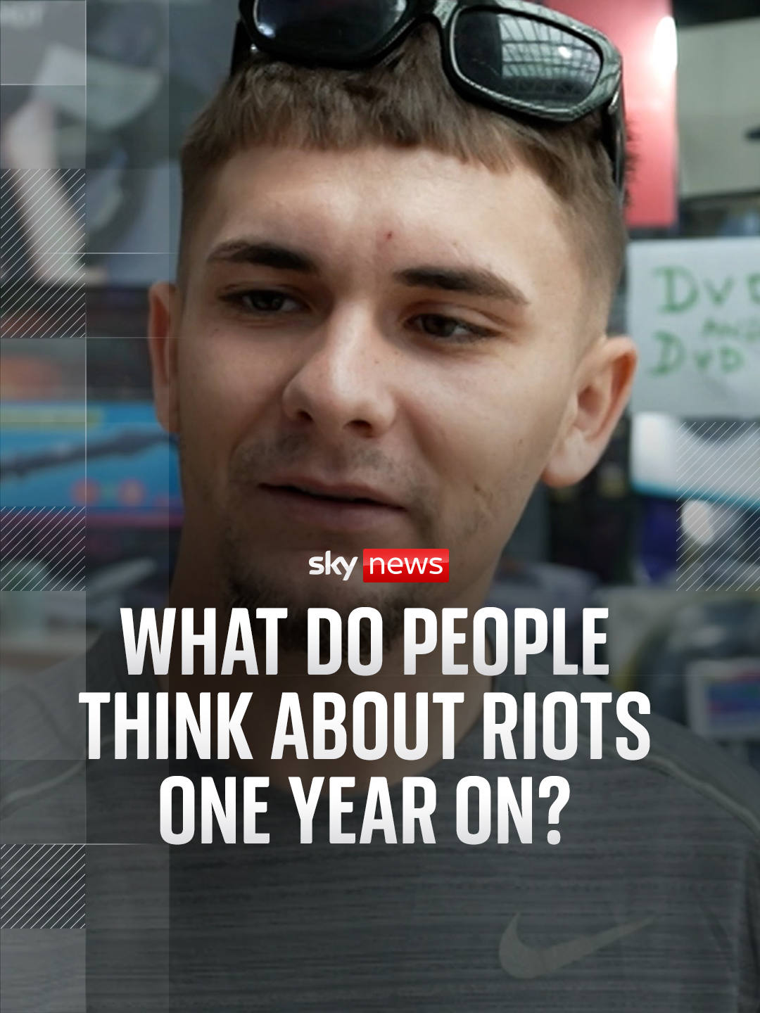 What do people think about the #UKriots one year on? Sky's Tom Parmenter spoke to residents in #Rotherham. One said: 'I don't think #immigration's been solved. It makes people angry'.