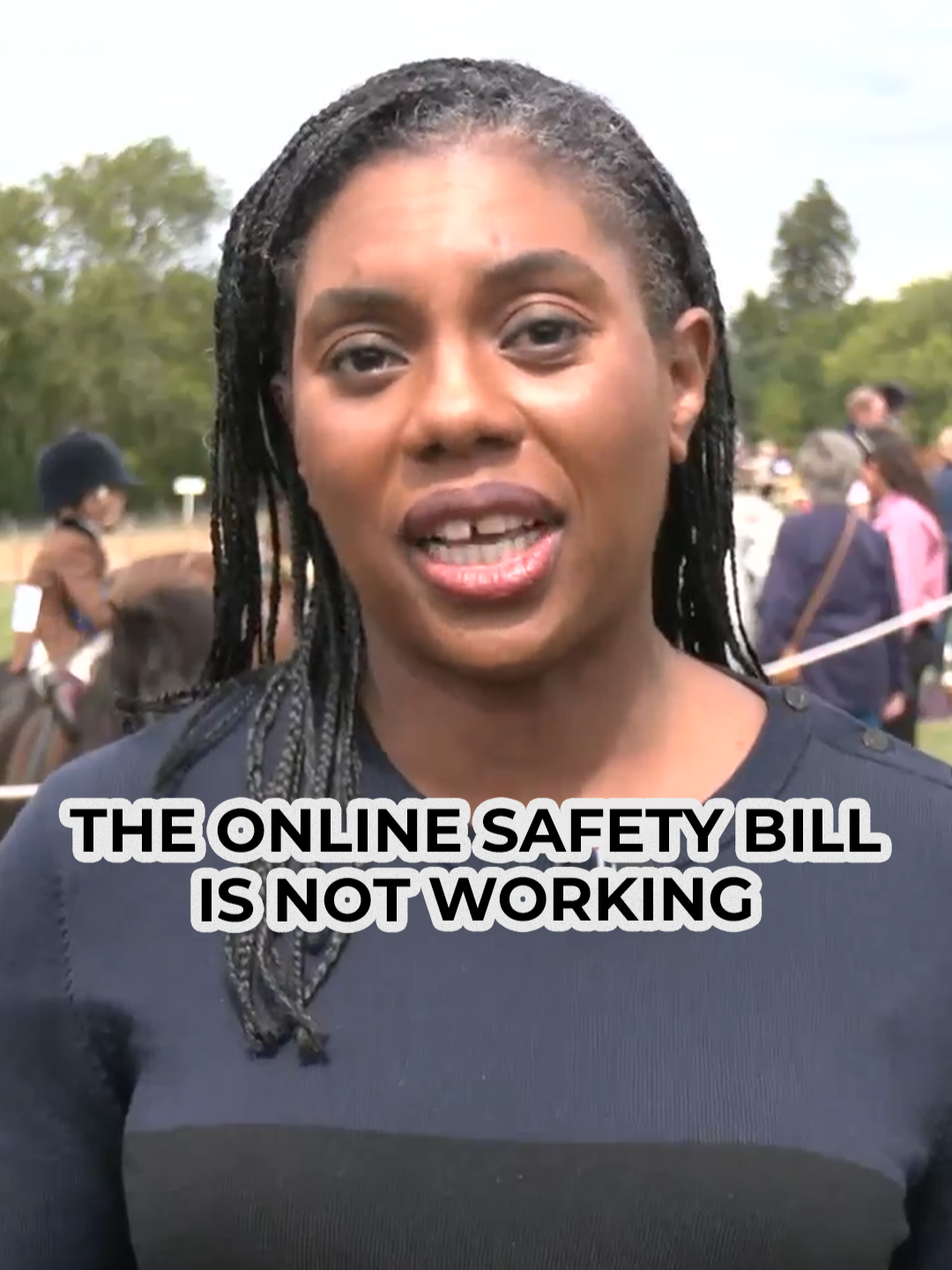 Kemi Badenoch says the Online Safety Bill isn't working. Speaking to GB News, the Conservative Party leader said she welcomed the purpose behind the bill, but said the people it was supposed to tackle are able to get around it, whilst those people 'doing normal things are finding themselves blocked.' #OnlineSafety #OnlineSafetyBill #KemiBadenoch #Conservatives #ukpolitics #GBNews