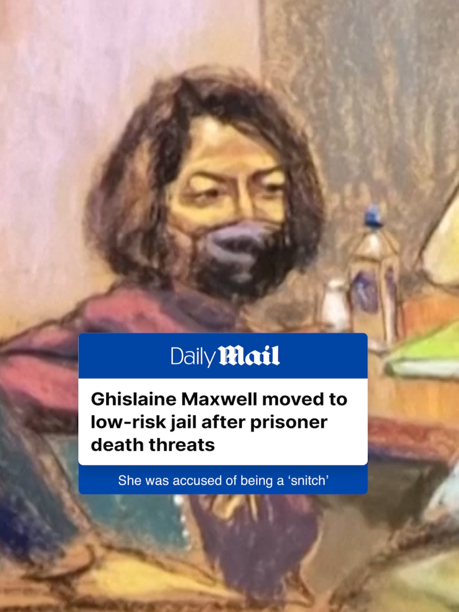 Ghislaine Maxwell was moved to another prison under cover of darkness after being ‘bombarded’ with death threats from r*pists and murderers who accused her of being a ‘snitch’,  The Mail on Sunday can reveal. The convicted s*x offender was moved from Tallahassee Federal Jail in Florida to ‘cushy’ low-security prison camp 100 miles outside Houston, Texas, amid fears she would be killed. The move – which has been condemned by Maxwell’s victims – came after the disgraced socialite spent two days speaking to Deputy Attorney General Todd Blanche about more than 100 men connected to Jeffrey Epstein. During the interrogation, Maxwell was grilled about men including Bill Clinton, Prince Andrew, Bill