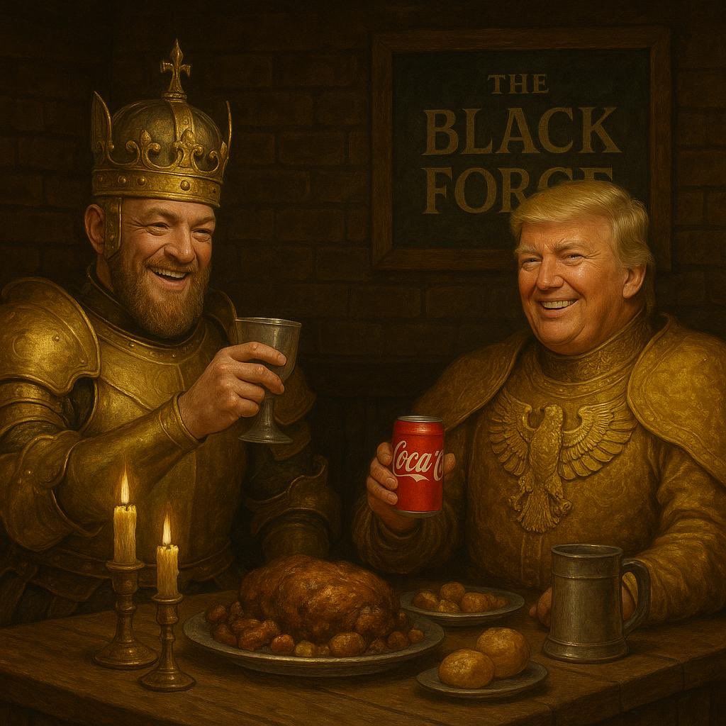 See you in November Donald, at Irelands greatest public house, the multi time award winning, @blackforgeinn! We look very forward! 🥘🥤 Ireland’s friend @realDonaldTrump, we have the best Coke in all Ireland for you to try! Sparkly fizzy, and on the rocks. With Irish lemon…