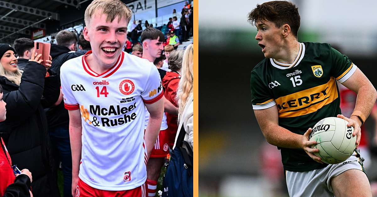 Electric Ireland Minor Star Team Of The Year Revealed In Gaelic Football