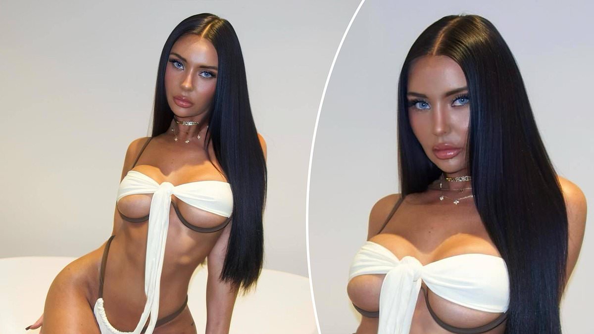 Raunchy reality star shocks with extreme bikini