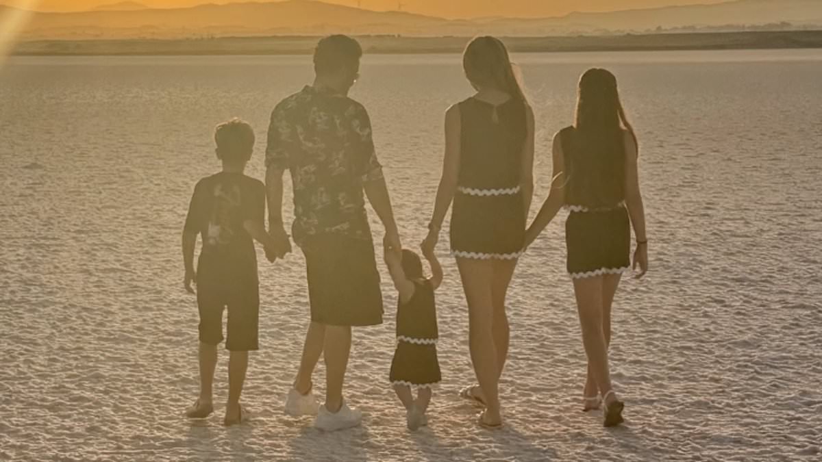 Peter Andre gives an insight into family holiday with wife Emily
