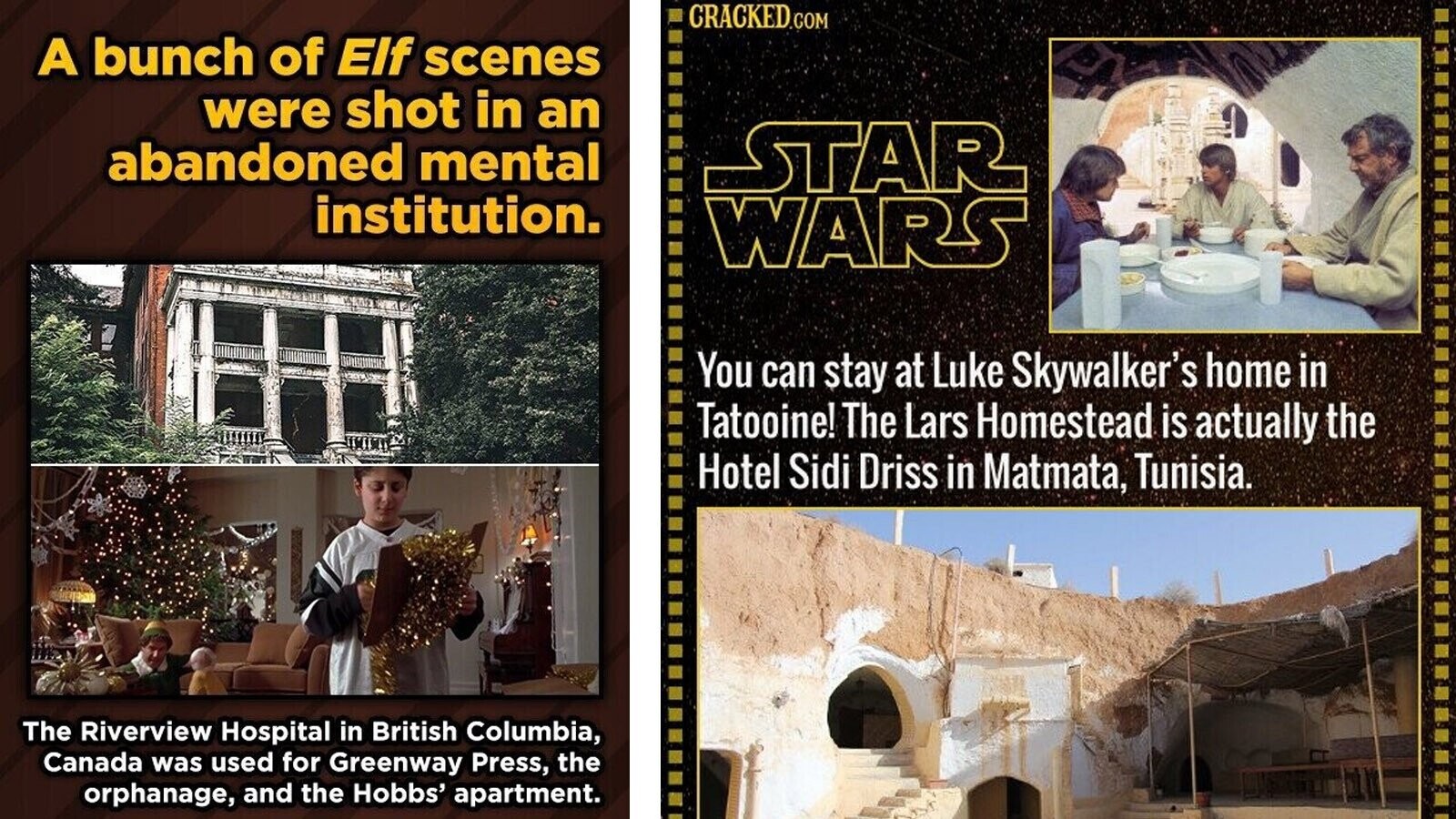 30 Facts About Movie Locations That’ll Have You Saying ‘Okay Yeah That Makes Sense’
