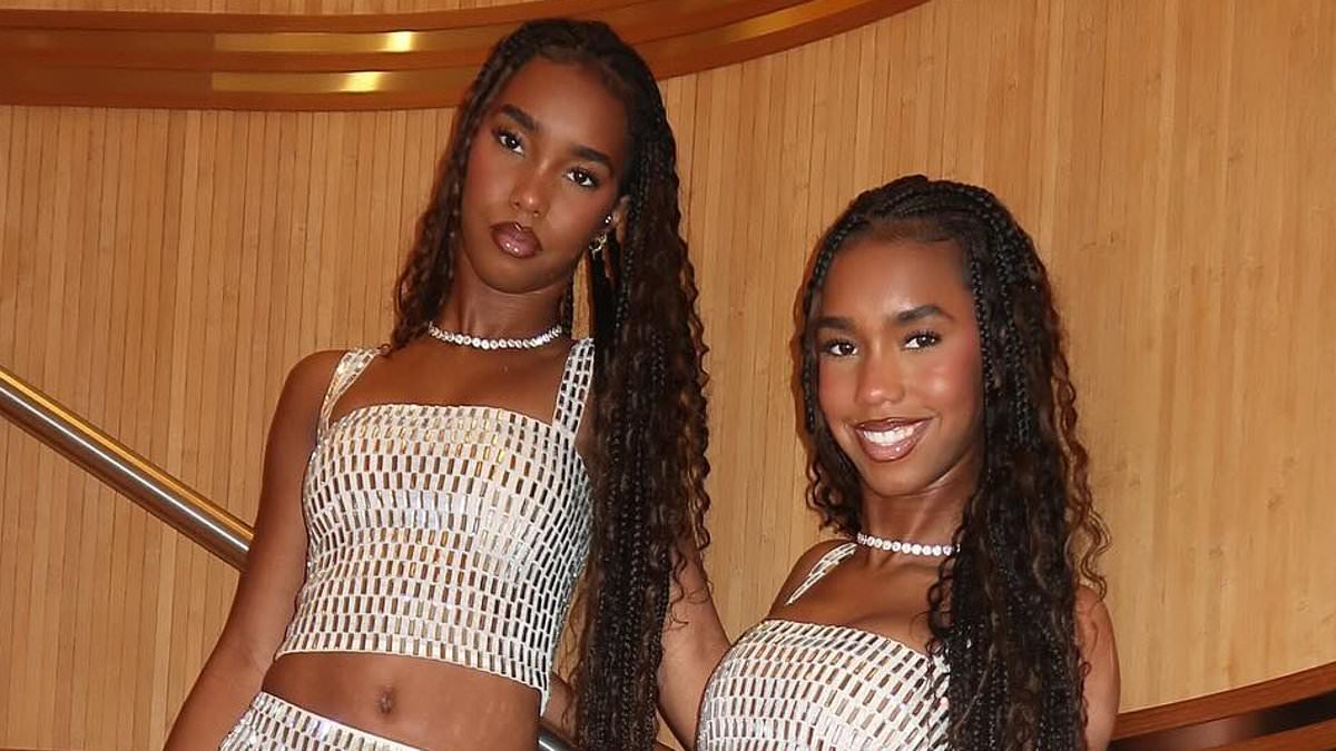 Dramatic moment Sean 'Diddy' Combs' twin daughters are KICKED OFF rollercoaster over rude act