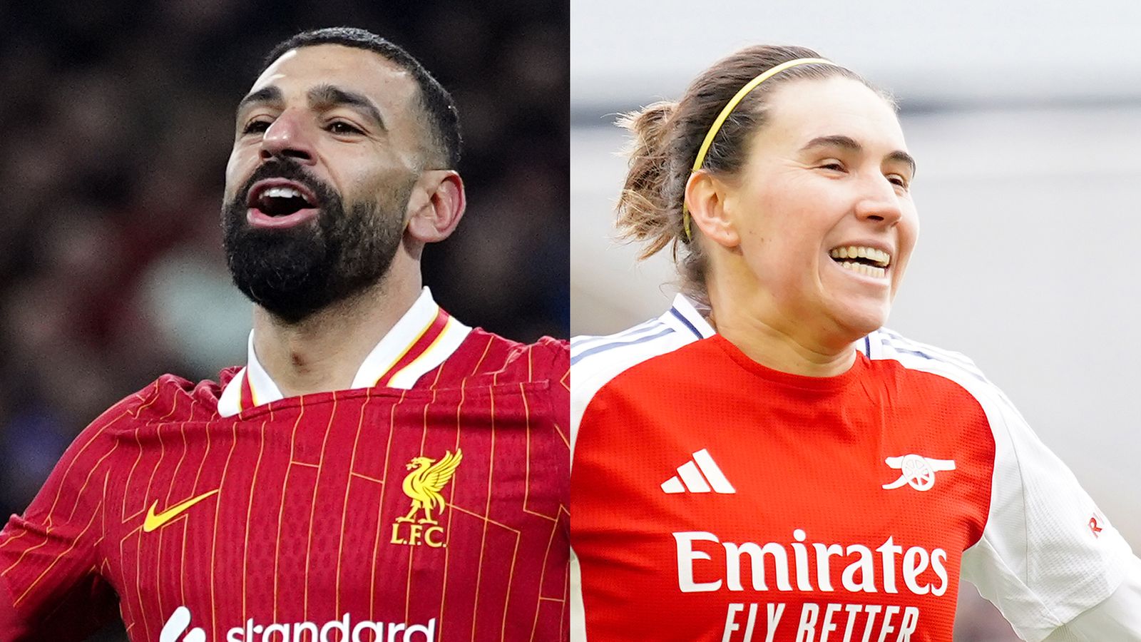 Salah, Caldentey scoop 2024/25 PFA Player of the Year awards