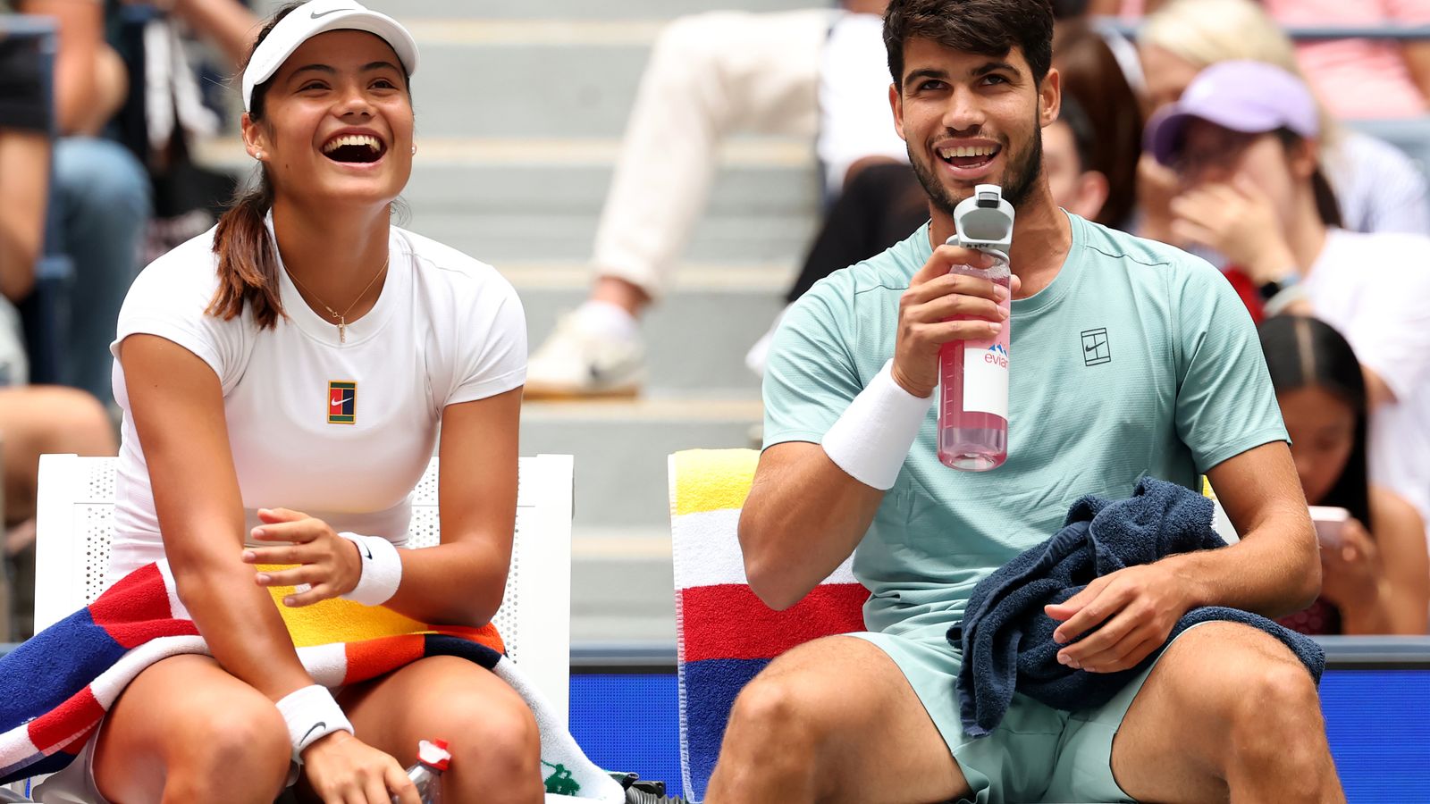 Raducanu, Alcaraz out with Draper into semi-finals of US Open mixed doubles