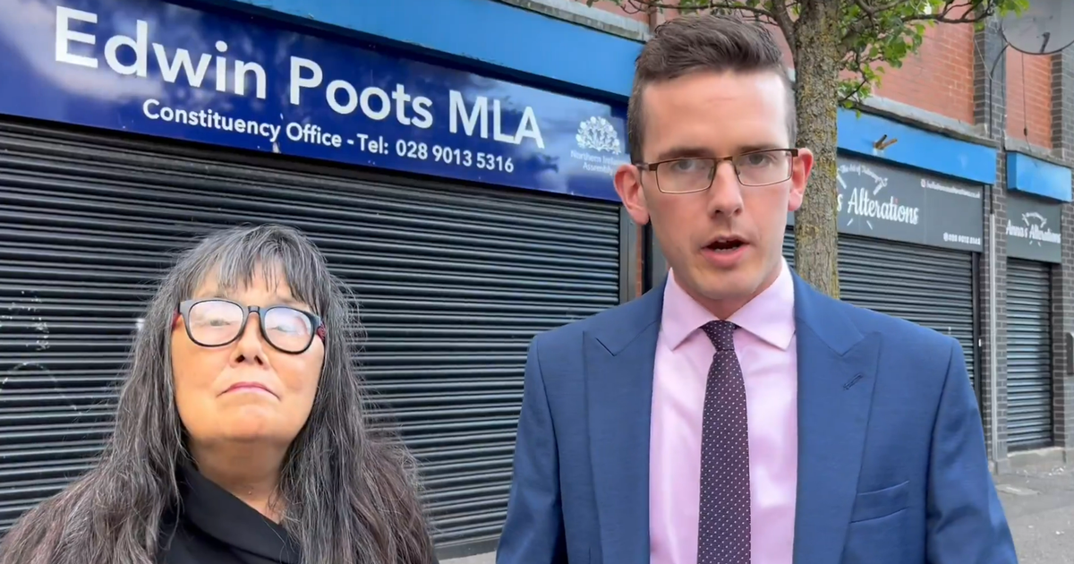 Sacked teacher Enoch Burke defends decision to &quot;doorstep&quot; Edwin Poots at Church