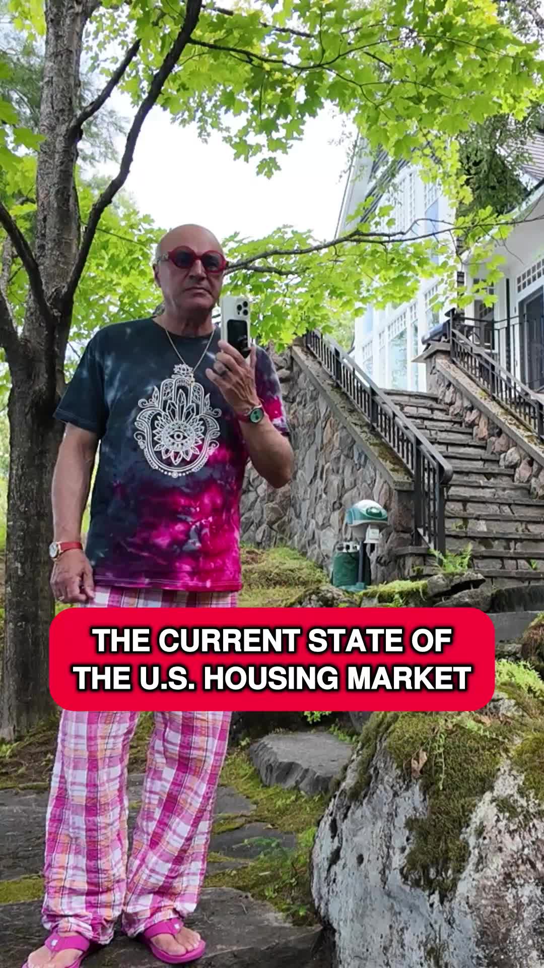 Multi-family is complicated. Coastal zones right now and markets where taxes are competitive, Tennessee, North Dakota, South Dakota, Florida, Texas, you find markets there very buoyant, multi-residential, standalone houses. I mean it's part of the reconfiguration based on the competition of states. When people retire at 65 or whatever, they don't want to live in New York City anymore. They get taxed at 54%. So they move to where it's warm. It's not just the taxes. I don't see another housing market crash. We don't have the same syndicated debt that we had in the last real estate crash. It's been modified. The banks have been strengthened. Their balance sheets, even the regionals are better o