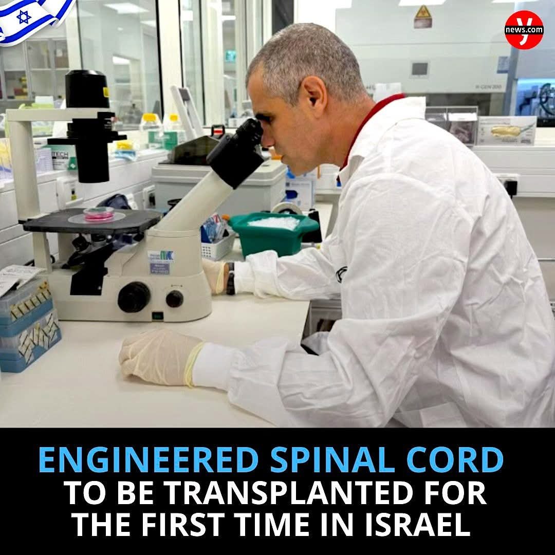 * BREAKING: at Tel Aviv University PARALYZED PATIENTS COULD WALK AGAIN--the 1st human spinal cord surgery using the pati...