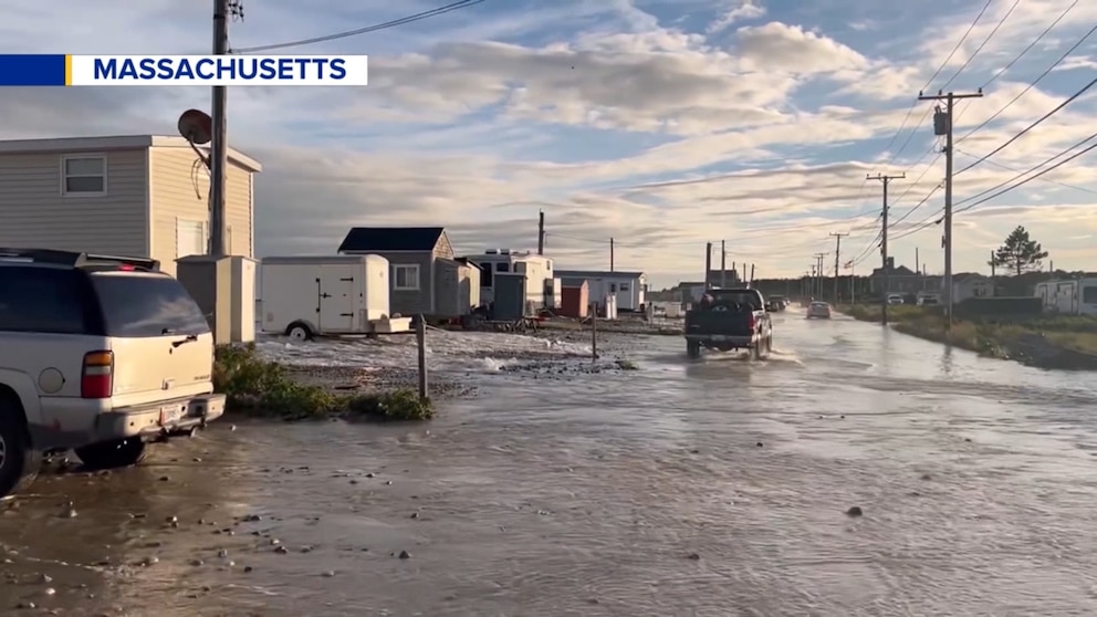 Video Hurricane Erin batters East Coast with waves and rip currents