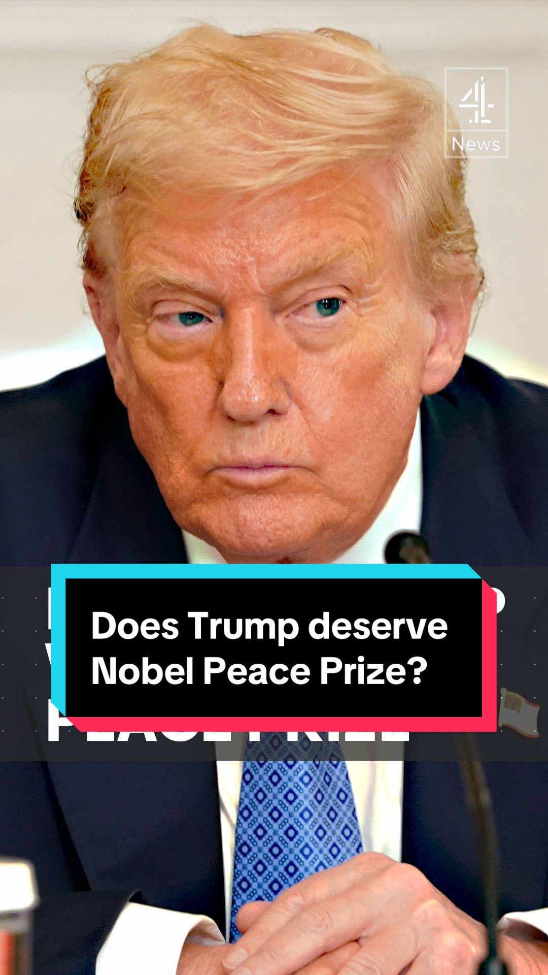Donald Trump believes he is the “president of peace” and claims he has brought the end to six different conflicts. The US President now believes he can bring an end to the conflict in Ukraine which has led to his Republican base say he now deserves the Nobel Peace Prize. Unsurprisingly, the White House agrees - stating that “it’s well past time” he got the award. So does Trump deserve it and has he actually stopped six wars? #Trump #President #NobelPeacePrize #Channel4News