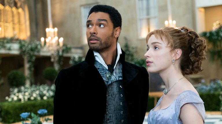Bridgerton creator Shonda Rhimes reacts to claims of 'woke' casting - and why she's considering moving to the UK