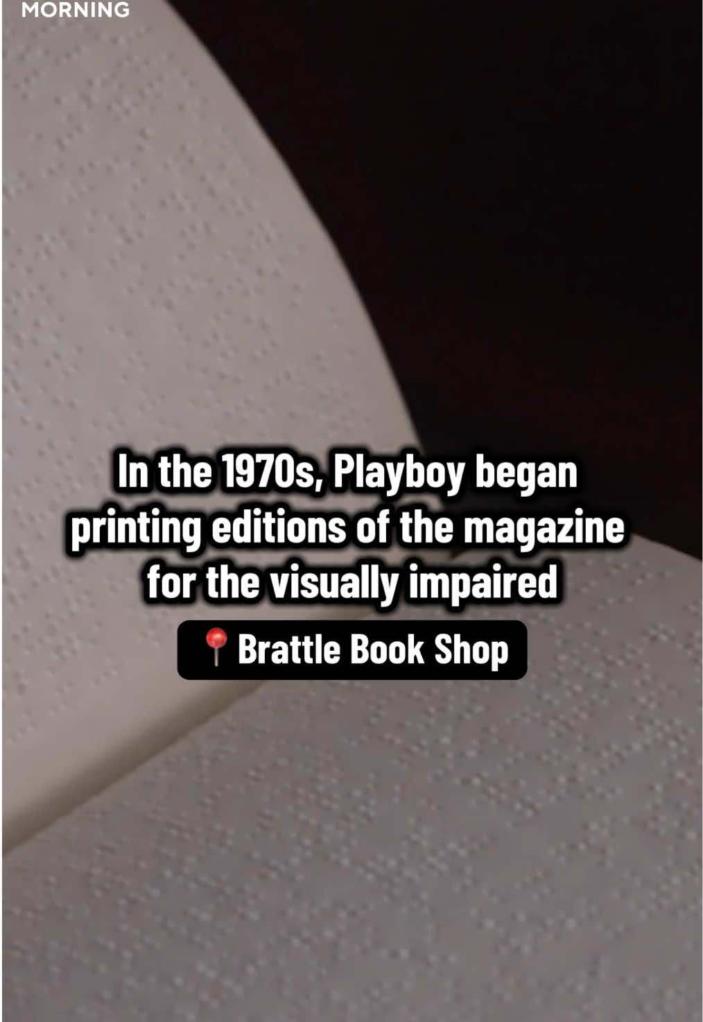 In the 1970s, Playboy began printing editions of the magazine in braille, focusing solely on the writing. It's one of many historic finds inside Boston's Brattle Book Shop, one of the oldest used and rare book stores in the country. Dana Jacobson goes inside tomorrow on CBS Saturday Morning. #booktok #bookstore #playboy #history  #reading