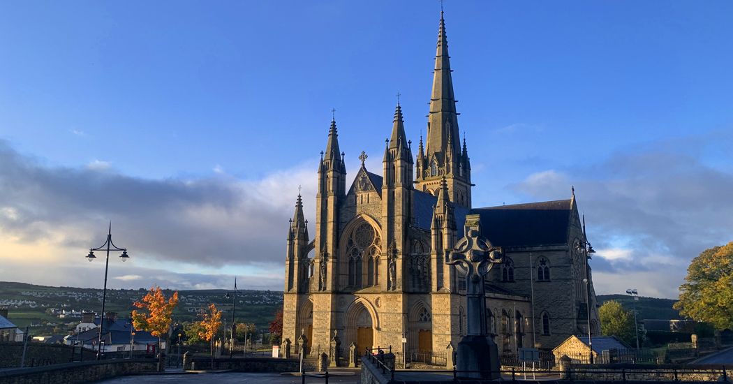 Major painting works begin at St. Eunan’s Cathedral