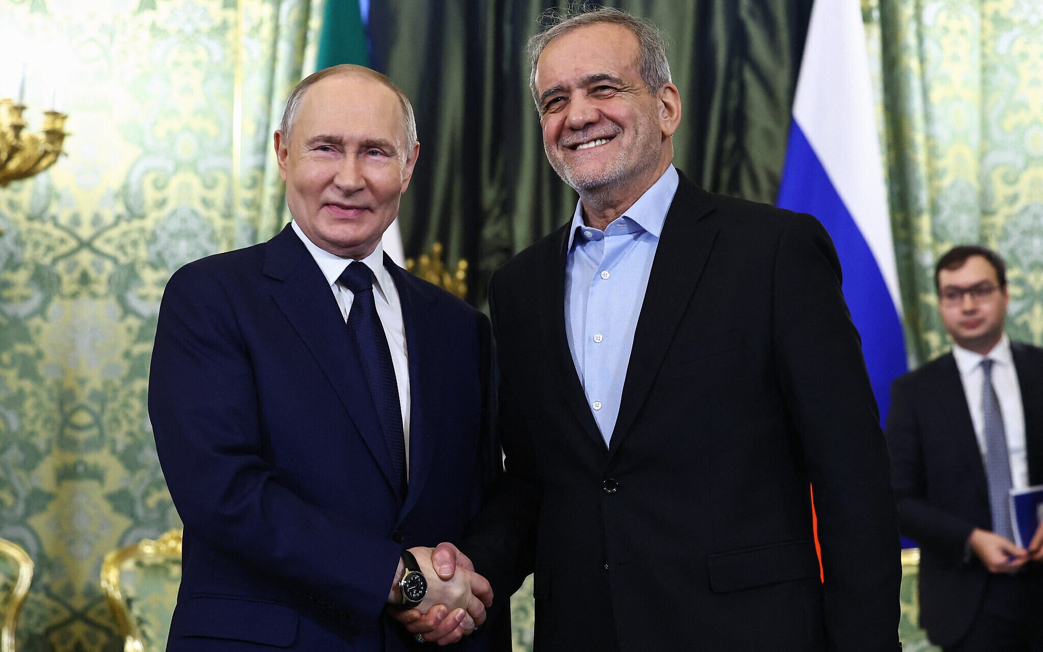 Putin to hold nuclear talks with Iran’s president after European sanctions ‘snapback’