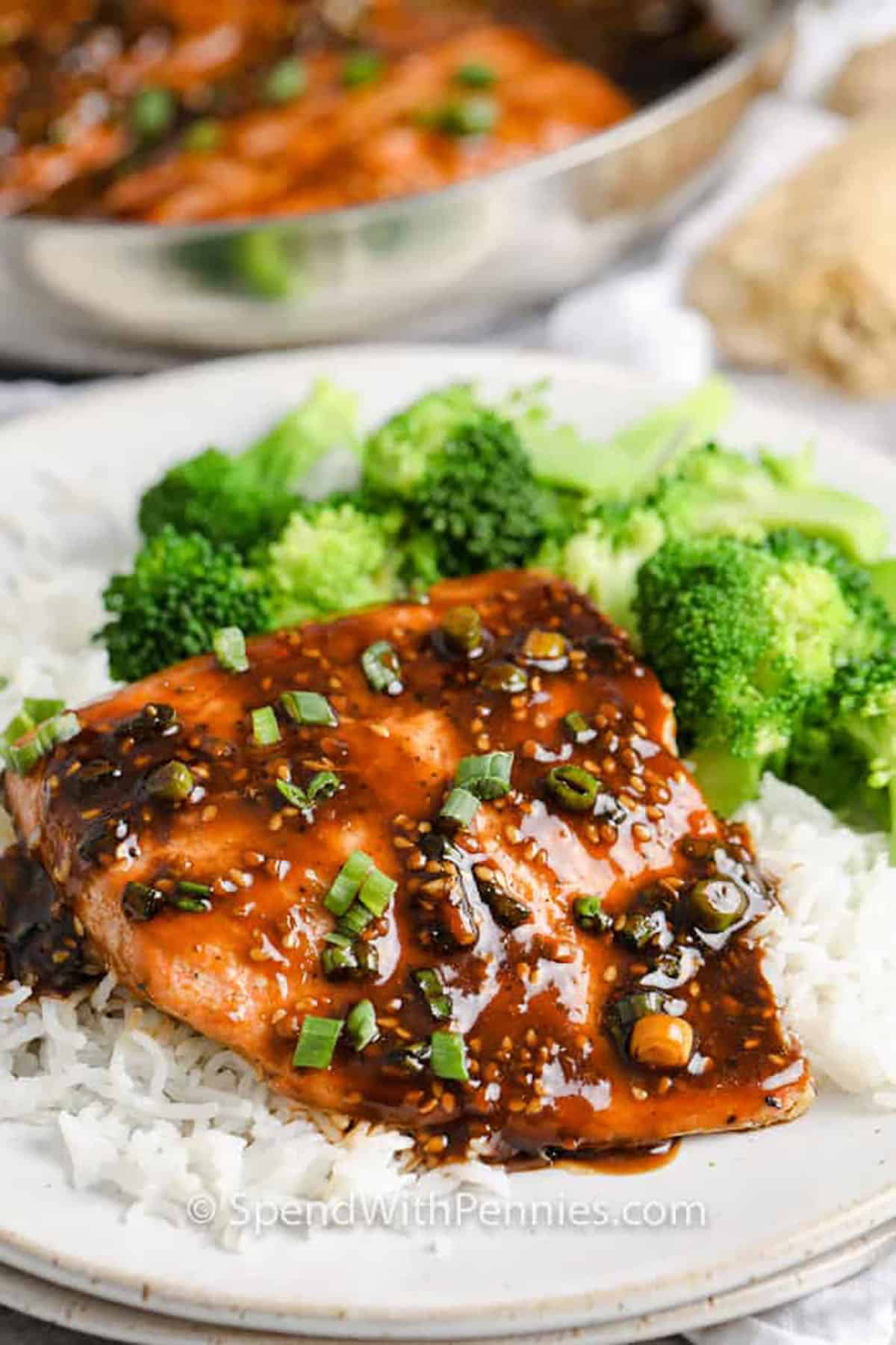 Easy Teriyaki Salmon With a Homemade Glaze