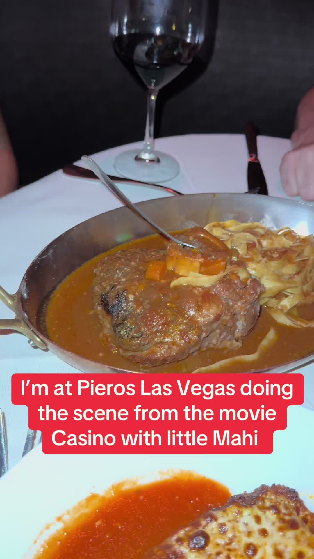This is Piero’s Las Vegas, the classic restaurant from the movie 355 Convention Center Drive