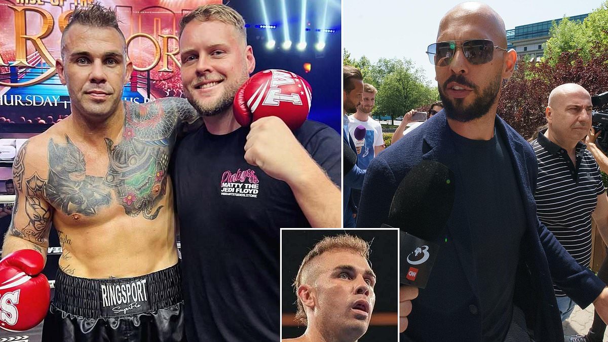 Meet the Aussie ex-outlaw bikie who is 'in line to fight Andrew...
