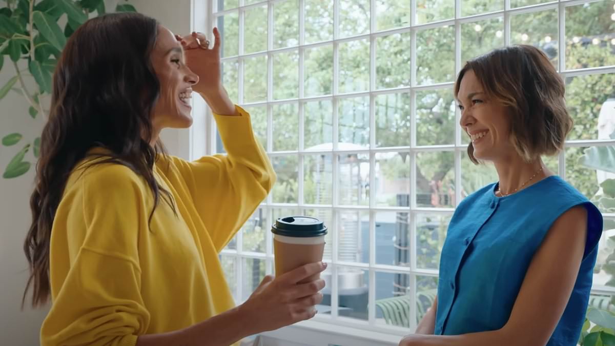 Meghan Markle is caught in an awkward editing 'fail' as royal fans are left baffled by detail in interview to promote her Netflix show