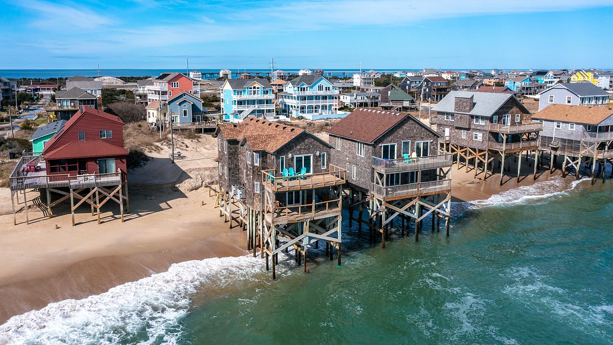 The Netflix-famous beach homes that are now teetering on the brink