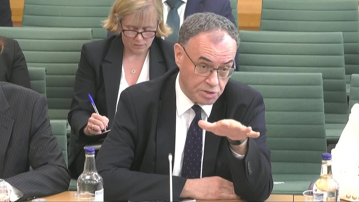 Bank of England boss Andrew Bailey 'very concerned' about Trump's Fed attacks